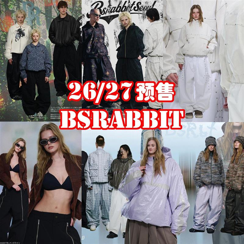 2627BSRABBIT韩国滑雪服男女款单双板卫衣防风防水上衣裤子套装