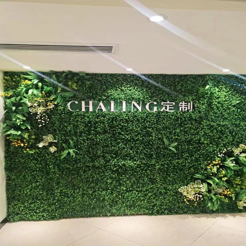 绿植墙仿真植物草坪墙面装饰阳台室内背景花墙塑料人造假草皮挂壁