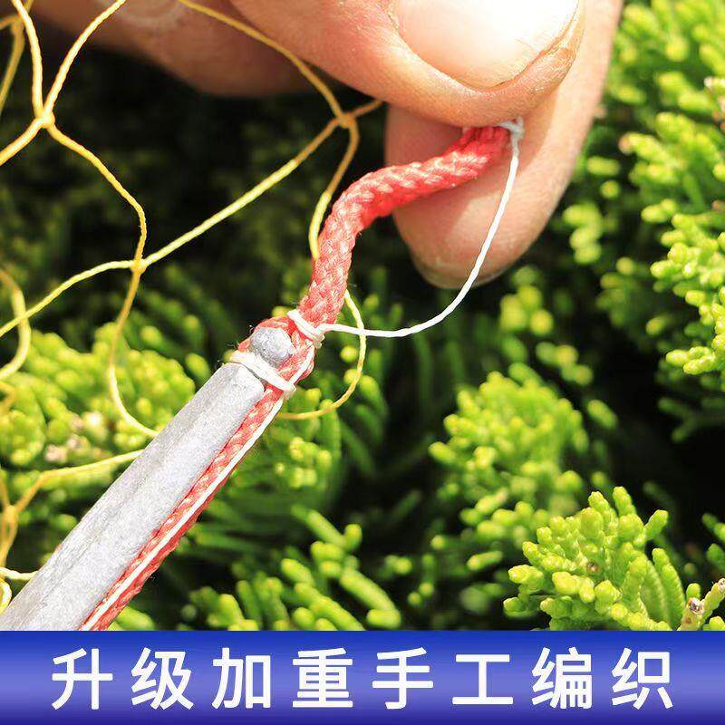 纯手工大力马撒网手抛网旋网老式捕鱼网传统撒网易撒渔网捕鱼网