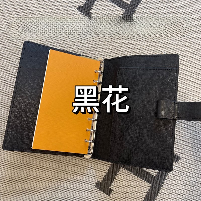 2024日历手帐a7真皮可替换替芯活页日记笔记插老花记事本a6卡插笔