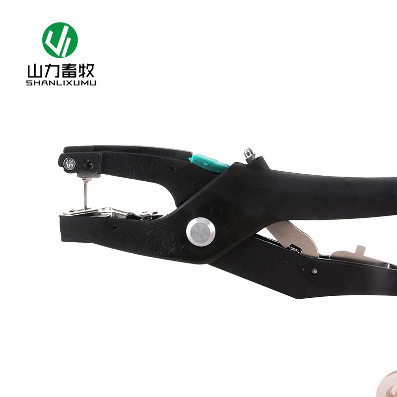 自动回弹耳标钳 兽用耳号安装器 猪牛羊用耳牌钳 耳号牌钳耳号钳