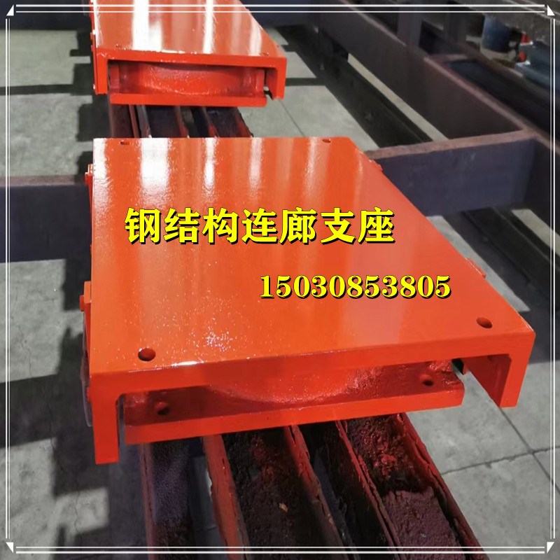 桥梁盆式橡胶支座建筑隔震钢结构网架连廊高阻尼摩擦摆铅芯支座图片