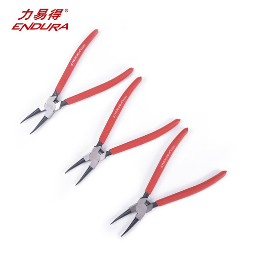 力易得穴用直口卡簧钳 7寸E5533/9寸E5563/13寸E5564 日式卡簧钳