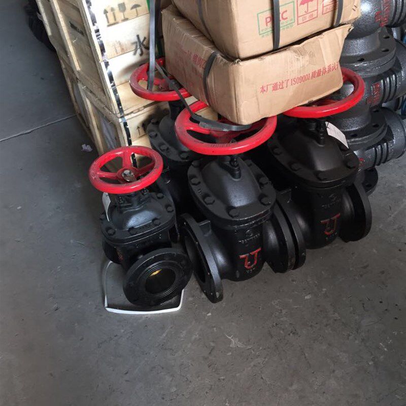 竹箦闸阀  花山闸阀 铸铁法兰闸阀 铜芯铜杆闸阀DN100 80 65 150