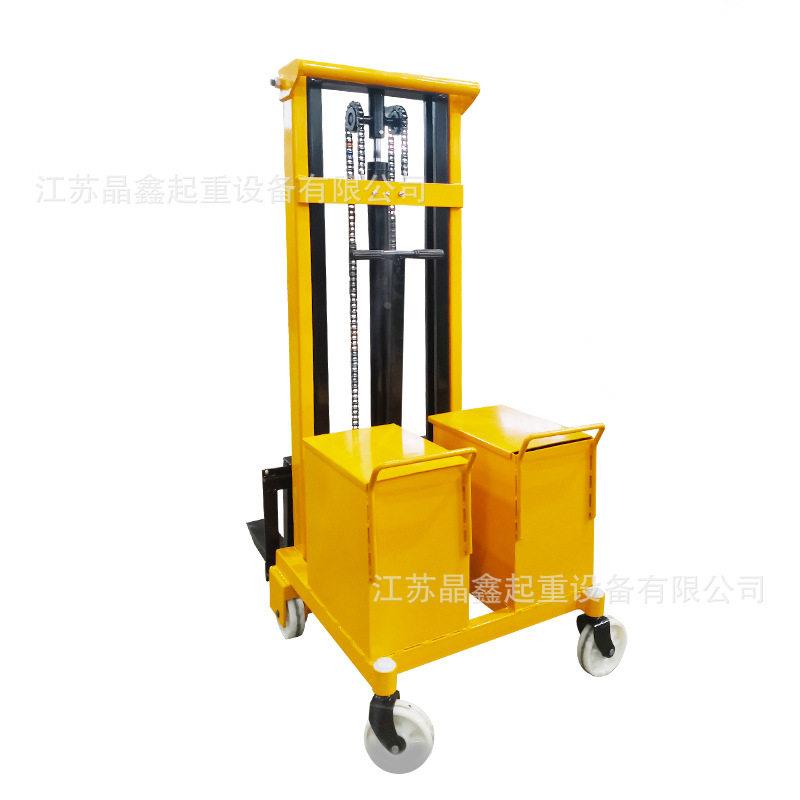 晶鑫米叉车动配重式堆车载500kg升1.手6隆装重卸货堆机晶鑫隆液压图片