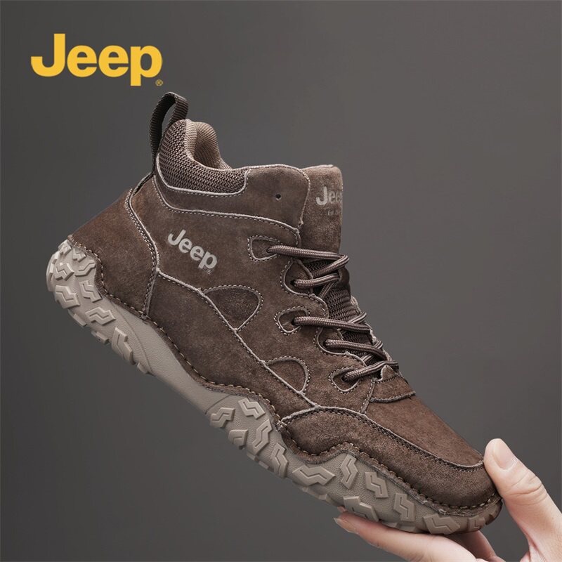 JEEP吉普2026新款真皮马丁靴男