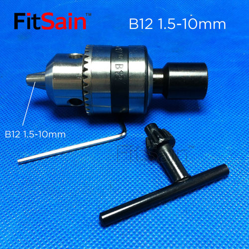 FitSain-B10/B12/B16钻夹头连接杆电机轴套775/795/885/887/895