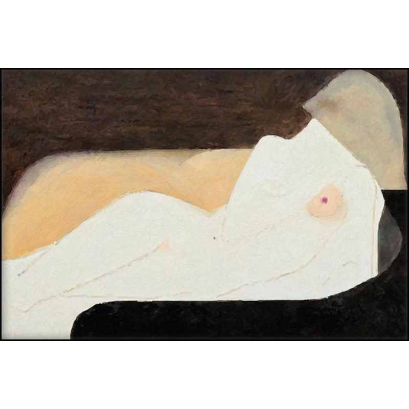 客厅卧室书房背景墙装饰画中古风抽象女人挂画艺术办公室黑白壁画