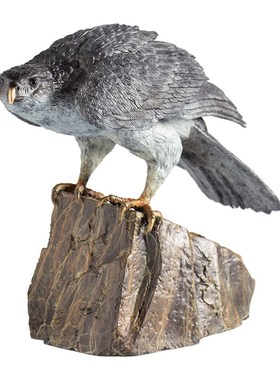 铜老鹰摆件海东青工艺品大展宏图客厅办公室桌面装饰开业乔迁礼品