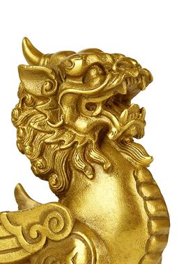 全黄铜貔貅招财摆件一对家居玄关装饰礼品皮休摆设送礼工艺品中式