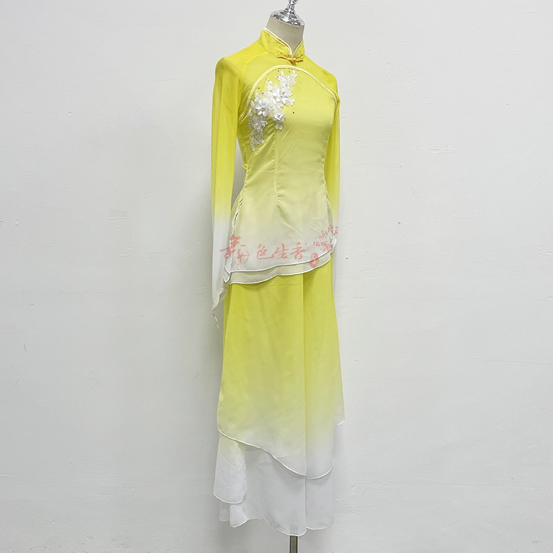 桃李杯良宵舞蹈服古典舞飘逸古装舞台表演服胶州秧歌服装女定制