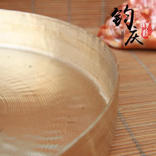 钧庆 威风锣 26-40道士高边锣 平面社锣 舞狮锣 响铜锣乐器 包邮