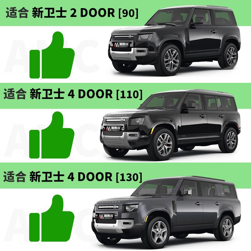 适用於2020-2026款路虎卫士L663原厂备胎罩 90/110/130专用备胎罩