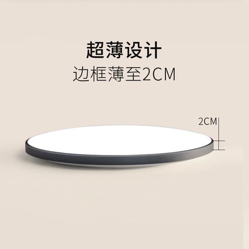 宽压led吸顶灯110V简约走廊过道卧室灯具圆形三防灯洗手间阳台灯