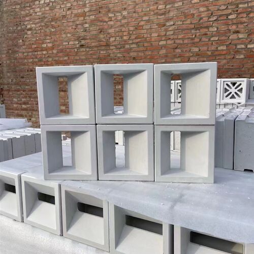 双面水泥空心砖发泡陶瓷隔断墙镂空艺术造型构件砖轻质网红空心砖
