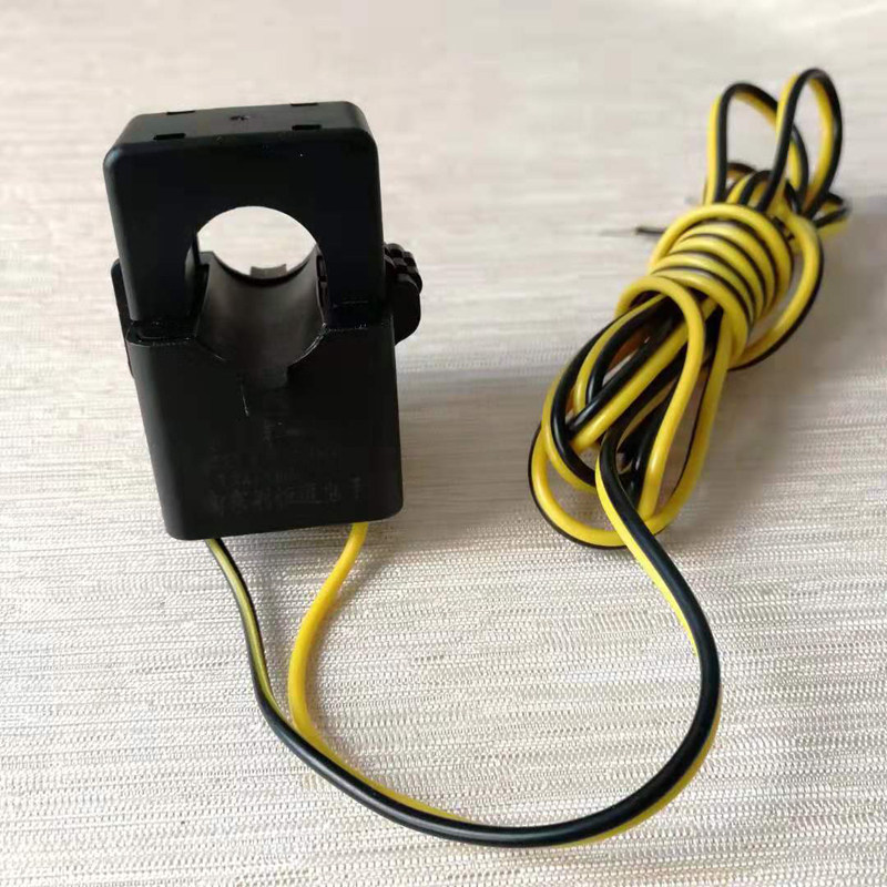 开口式电流互感器感应开关检测数显越限电流表上下限报警过载保护