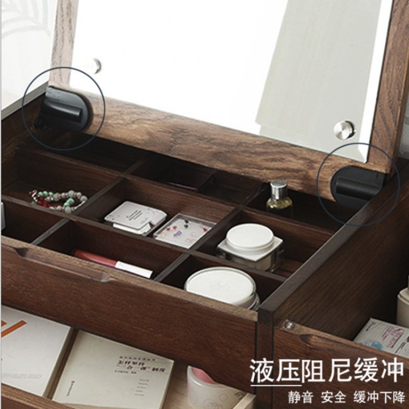 榻榻米梳妆台合页缓冲上下翻板连接件柜门轴承阻尼器铰链支撑合页