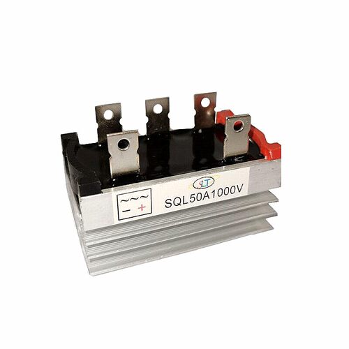 三相整流桥模块SQL10A/20A/35A/50A/1000V发电机可控硅桥堆380V器