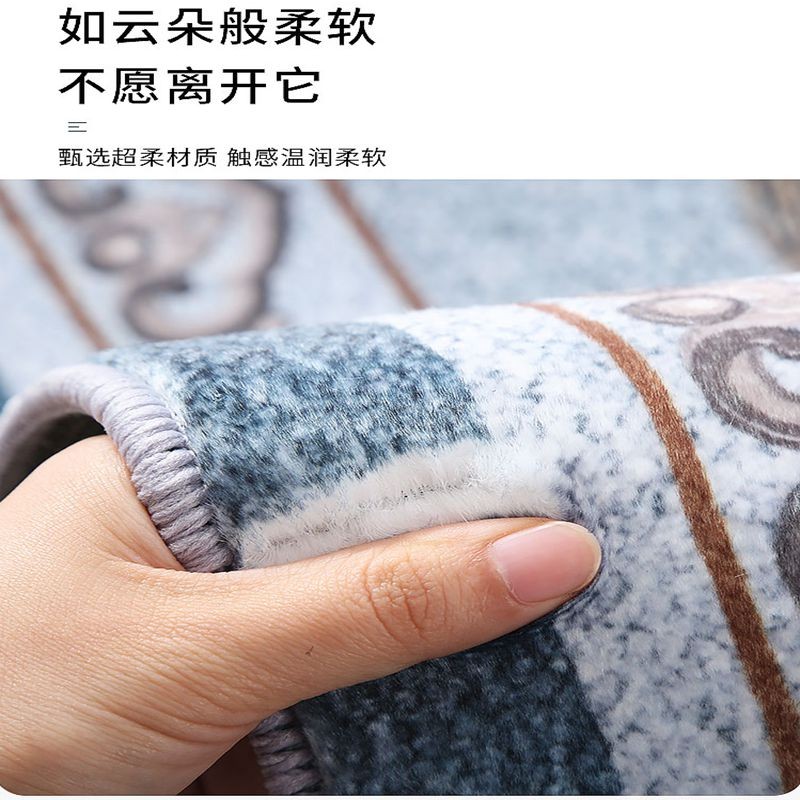 客厅地毯欧式茶几地垫家用卧室床边毯加厚波斯复古北欧大面积定制