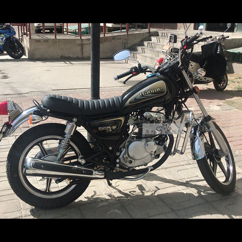 GN125/GN250摩托车复古改装坐垫 53cm短版座垫 cafe复古改装