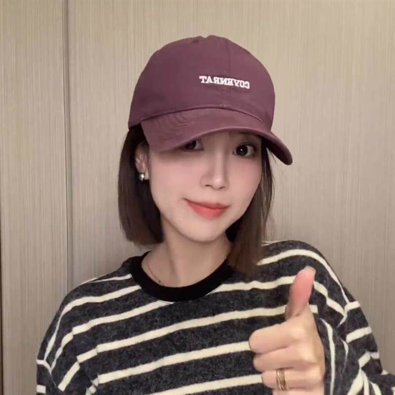 帽子假发一体女春秋新款棒球帽短发时尚百搭显脸小光头自然假发帽