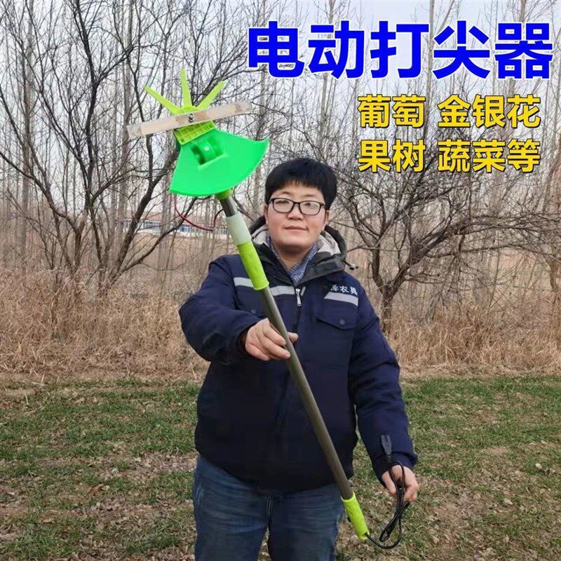 农用电动打尖器 辣椒 果树 枣树蔬菜 葡萄掐尖机 棉花 菊花打顶机