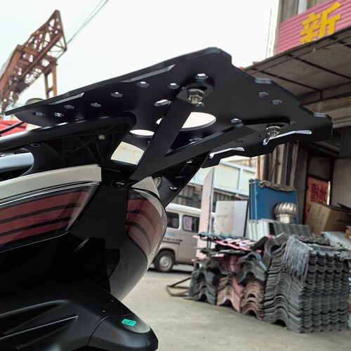 升仕150M150D310M350D摩托车改装加强加厚后货架靠背尾箱后备箱架