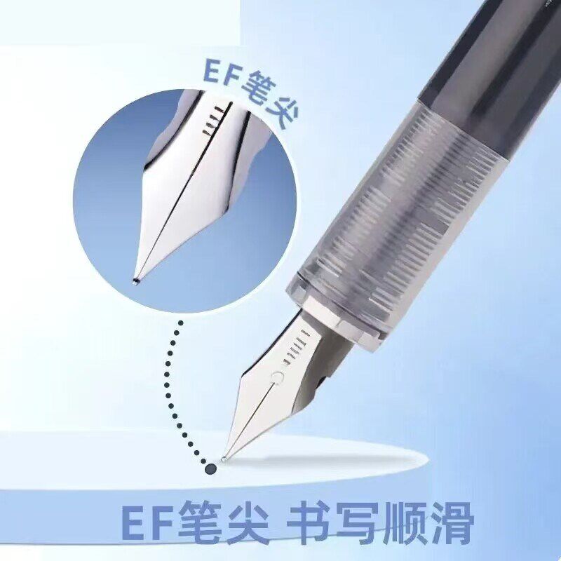 【老师推荐】大容量直液练字钢笔面环墨囊钢笔三年级小学生专用JD