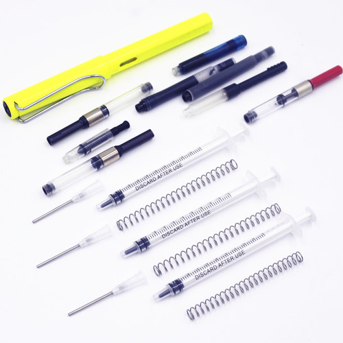钢笔通用墨胆/上墨器/墨囊/加墨针管/吸墨水抽拉式针管神器包邮