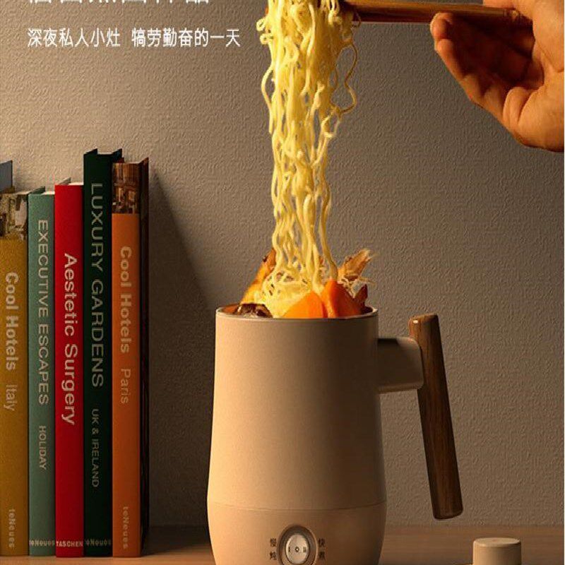 宿舍小功率烧水壶学生寝室迷你小型电热水壶100W200W煮面锅煮粥
