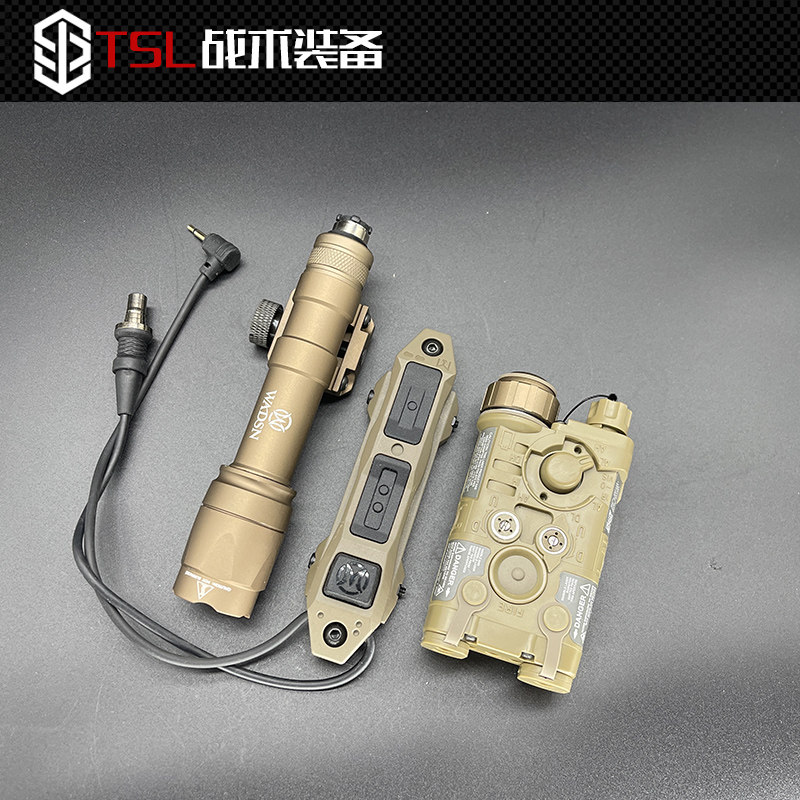 沃德森NGAL-L3激光指示器战术镭射电池盒M600C强光手电筒双控鼠尾