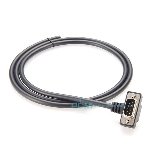 232串口DB9弯头串口延长线9针单头线免焊接线公头母头屏蔽数据线
