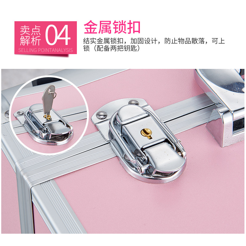 铝合金足浴沐足修脚美容按摩会所KTV技师上钟收纳拉杆行李工具箱