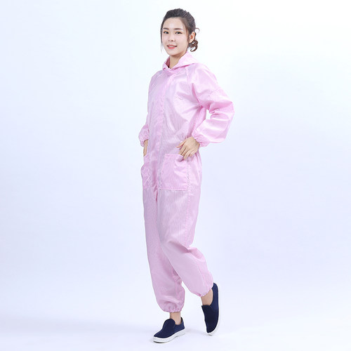 连身服大尺码防静电无尘服连身防护防尘电子厂洁净服5XL到8XL大尺