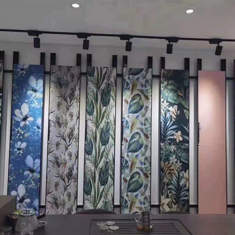 冲孔条瓷砖展示架石材样品架子地板砖管冲孔立柱挂墙架子