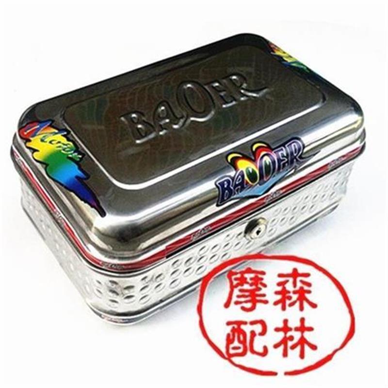 迷你自行车单车摩托车电动车不锈钢小方箱中大后尾箱后备箱储物箱
