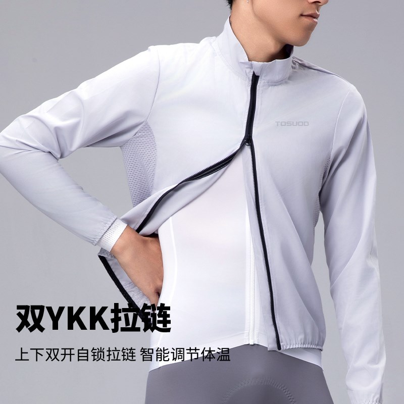 塔斯队长自行车骑行服风衣春秋男女款防风防雨透气公路车骑行外套