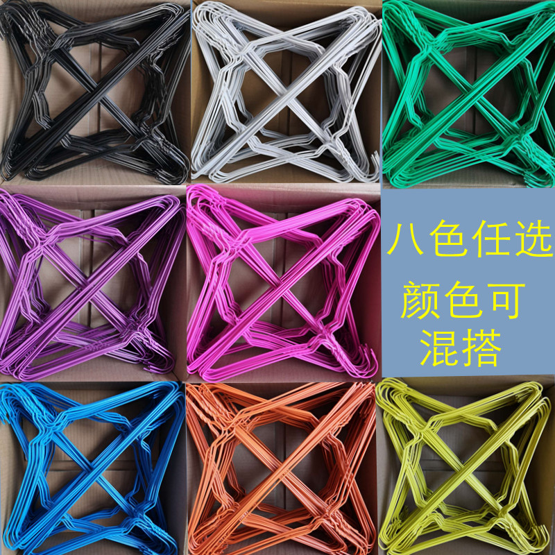 干洗店专用包塑衣架毛衣防变形晒衣架子防滑无痕不起包衣服架包邮