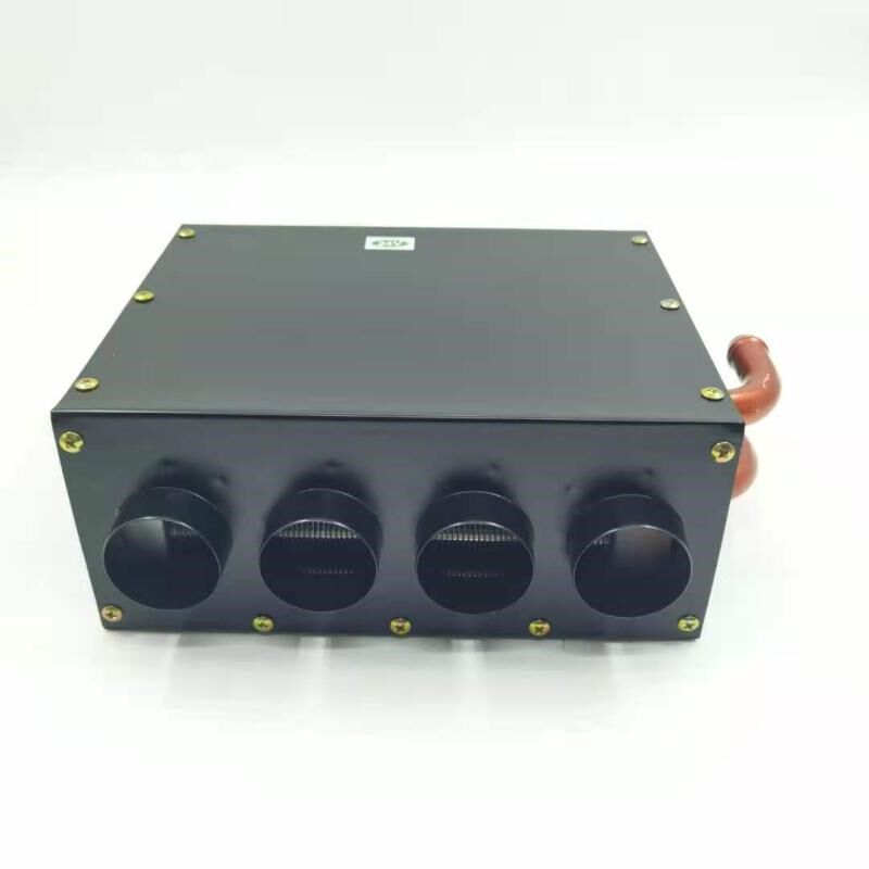 车载暖风机汽车改装农用五菱强风小四孔暖风水暖紫铜管12V24v包邮