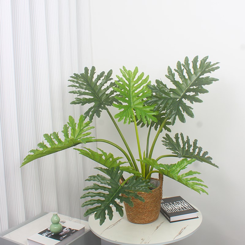 仿真绿植春羽假树盆栽大型仿生植物盆栽客厅阳台落地室内装饰摆件