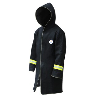 中加沃安碳纤维防火斗篷火灾逃生衣服家用消防防火毯披风灭火毯