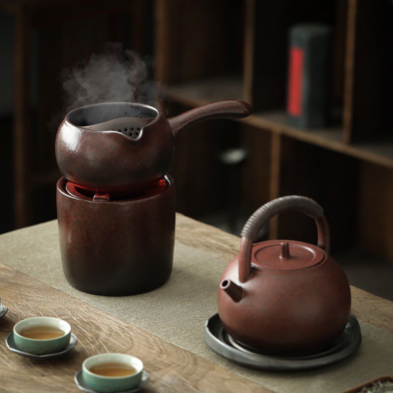 碳炉底炭火炉子煮茶烧炭围炉煮茶炉煮茶器煮茶壶罐罐茶煮茶器小型