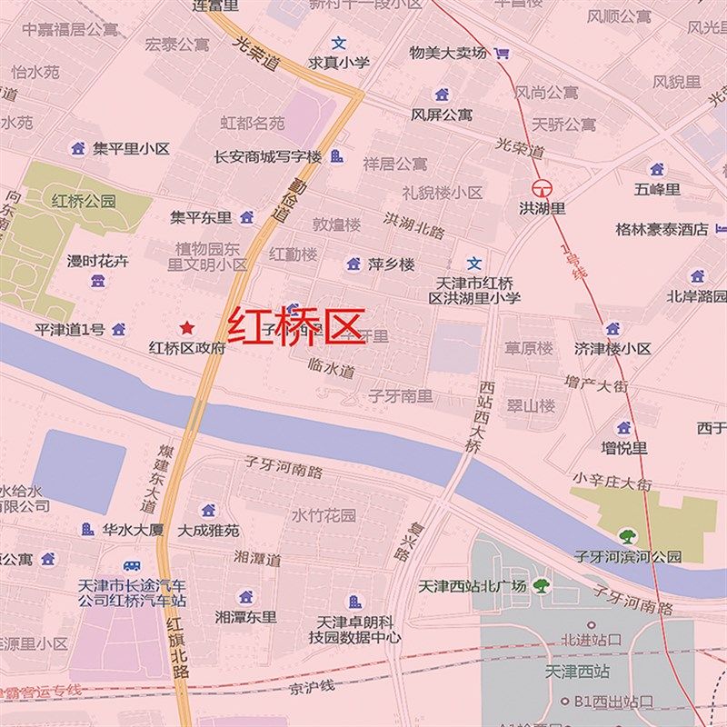 2022新款天津市贴图办公室挂图高清防水实物墙壁贴超大装饰画定制