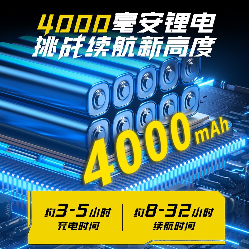 斯奈夫汽修弯管调节工作灯超长续航强光维修照明灯锂电池灯具