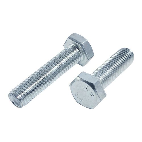 国标8.8级镀锌外六角螺丝 六角螺栓M6M8M10M12*20/25/GB5783螺栓