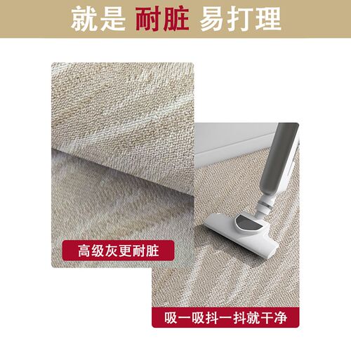 高端别墅入户门地垫客厅高级感轻奢地毯耐脏防滑玄关脚垫可裁剪