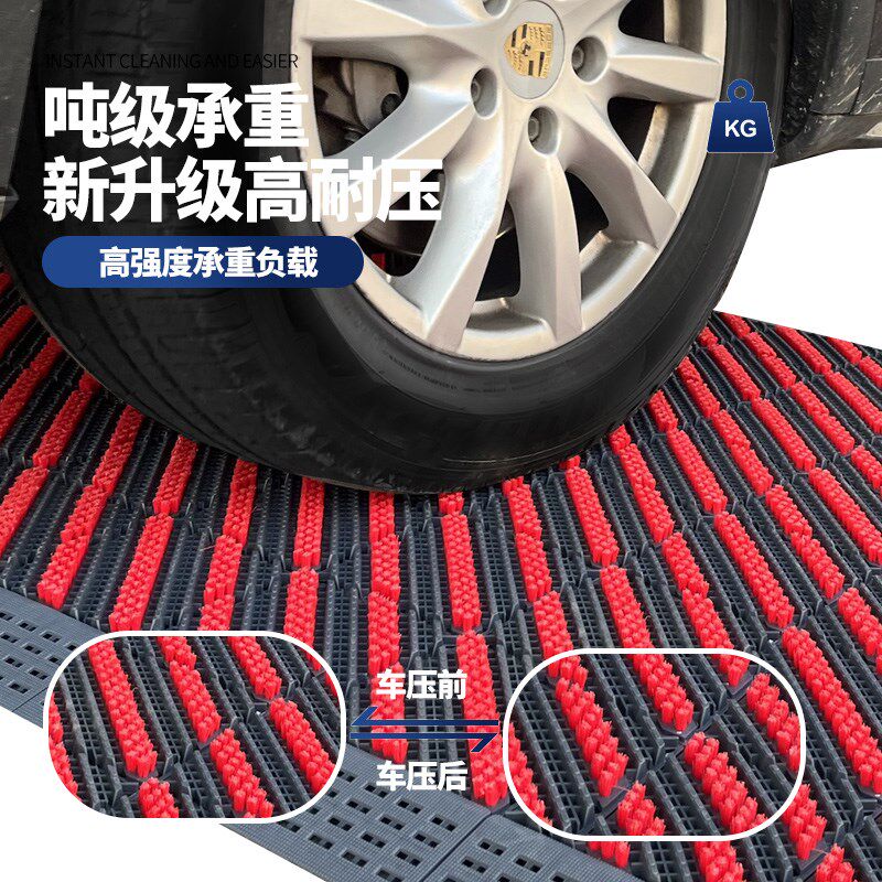 商用大厅防滑地垫除尘户外门口酒店刮泥蹭踏脚入户拼接地垫可定制