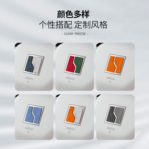 适用于极氪007/001/x/009方向盘车标翻毛贴内装饰改装用品配件