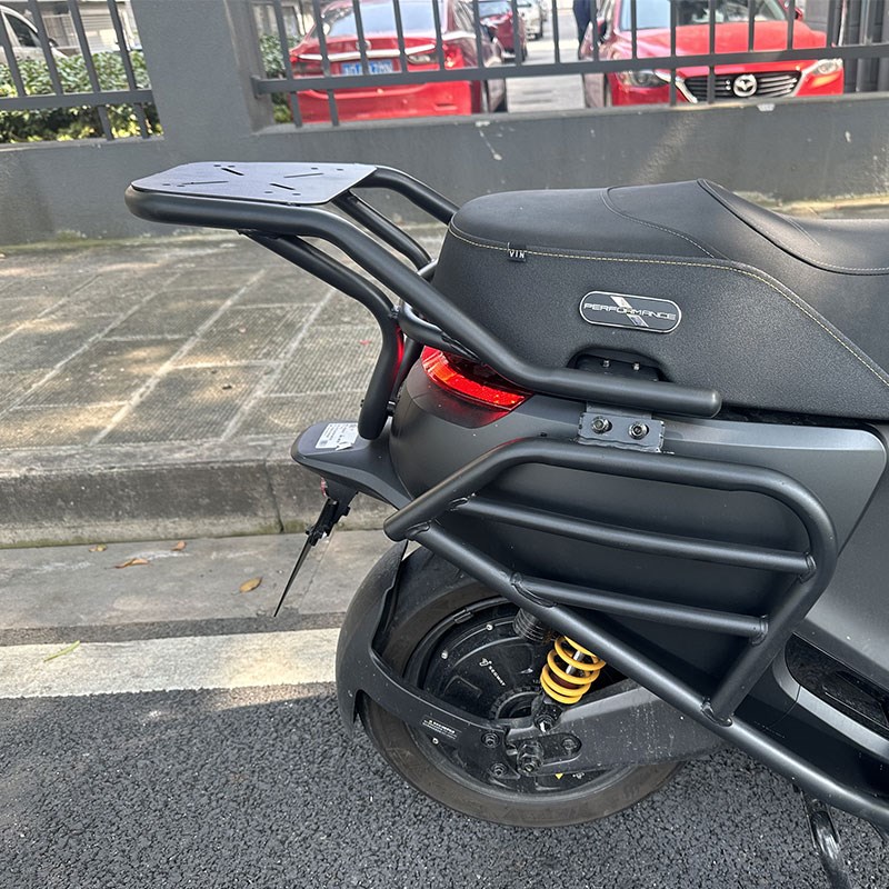 适配于9/号电动车摩托车E300P后货架尾架尾箱支架改装配件