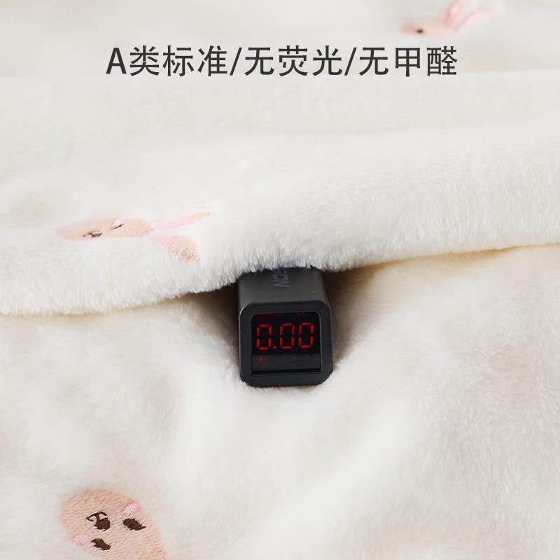 豆豆毯春秋婴儿盖毯安抚毛毯宝宝车推车毯新生儿豆豆小薄被子